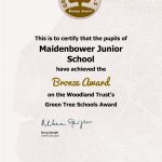 Woodlands trust Bronze Award